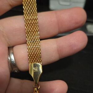 Gold Mesh Bracelet